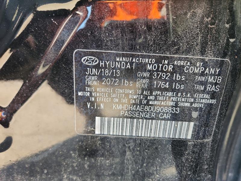 2013 Hyundai Elantra gls