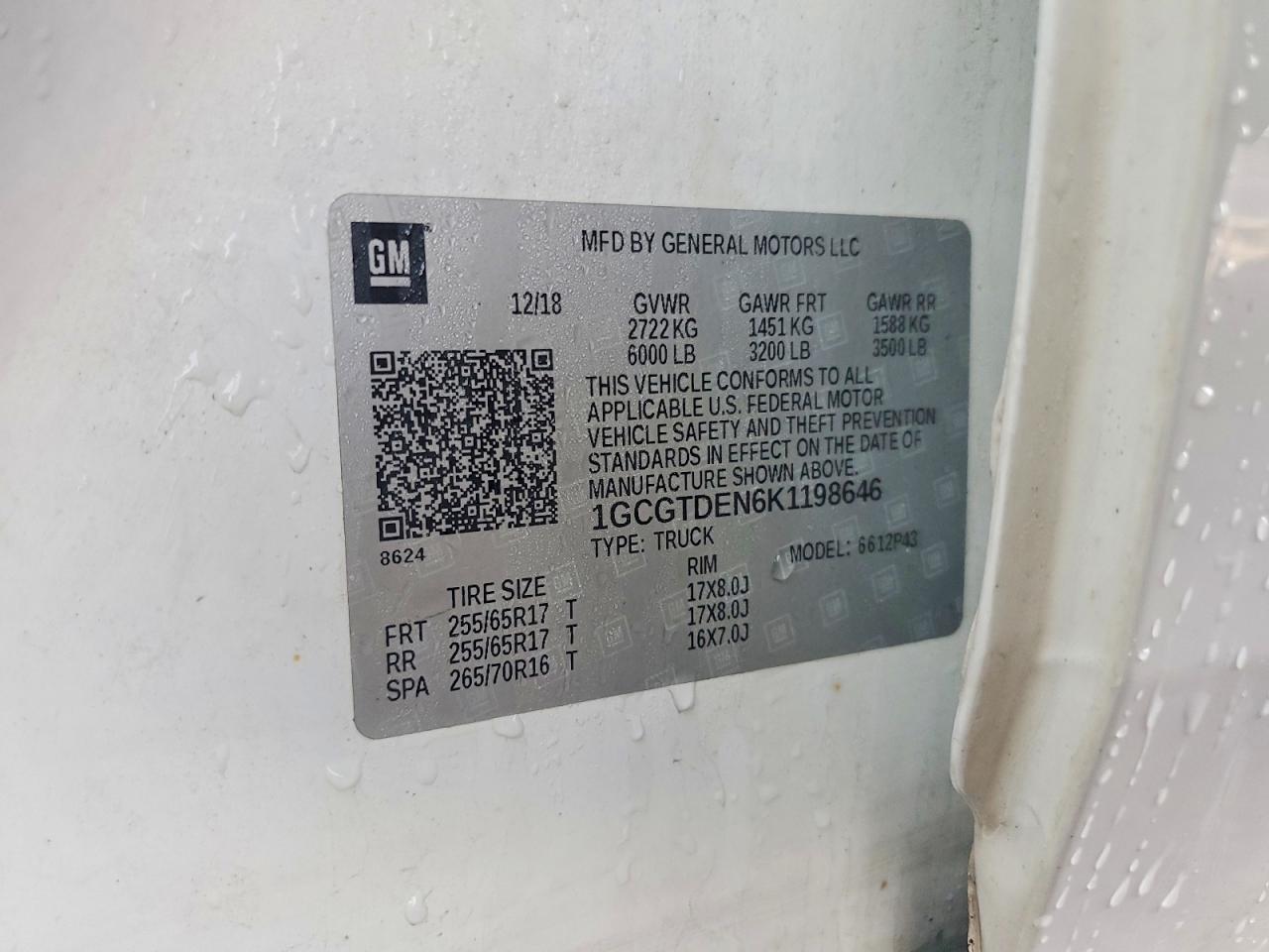 2019 Chevrolet Colorado Z71