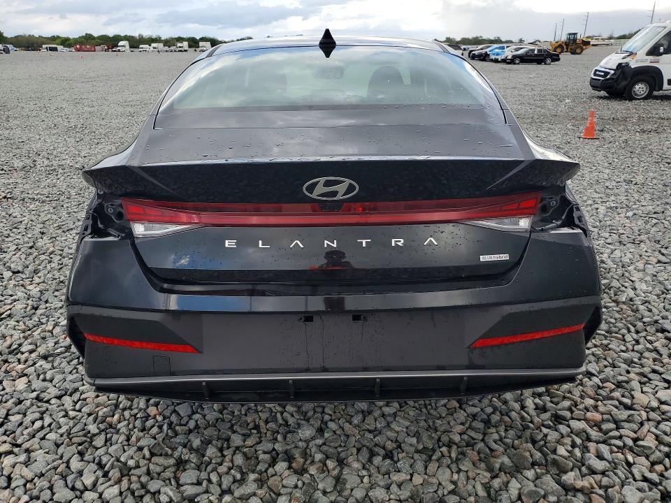 2026 Hyundai Elantra Hybrid Blue