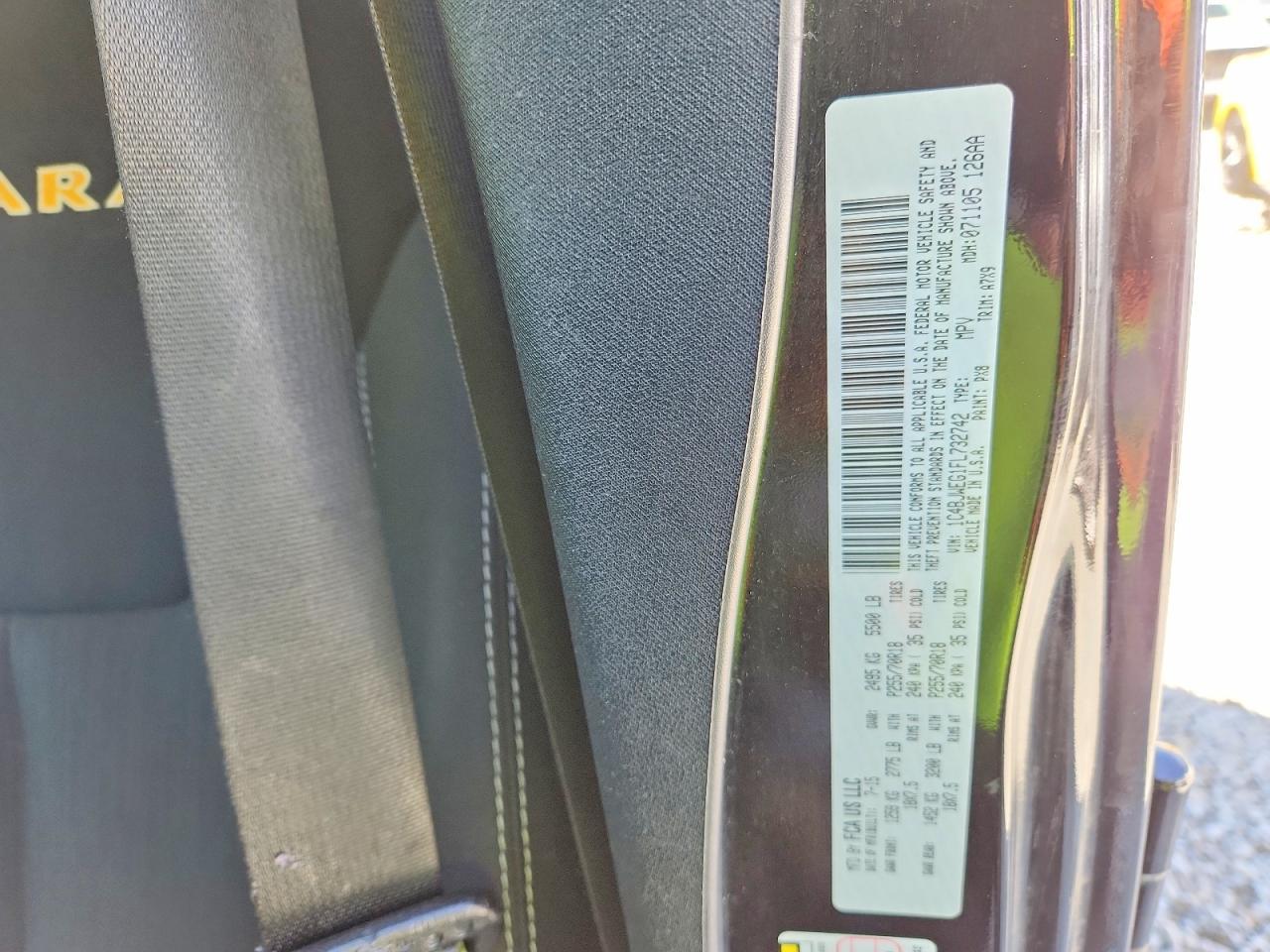 2015 Jeep Wrangler Unlimited Sahara