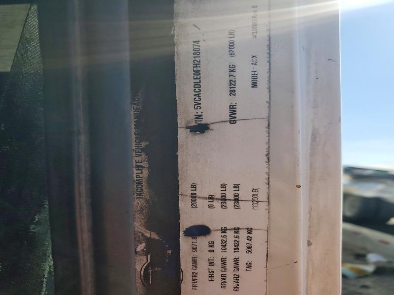 2015 Autocar Llc 2015 Autocar Xpeditor Refuse Truck