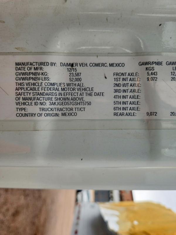 2016 Freigliner 2016 Freightliner Cascadia 125 Semi Truck