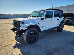 Jeep salvage cars for sale: 2022 Jeep Wrangler Unlimited Sahara 4XE