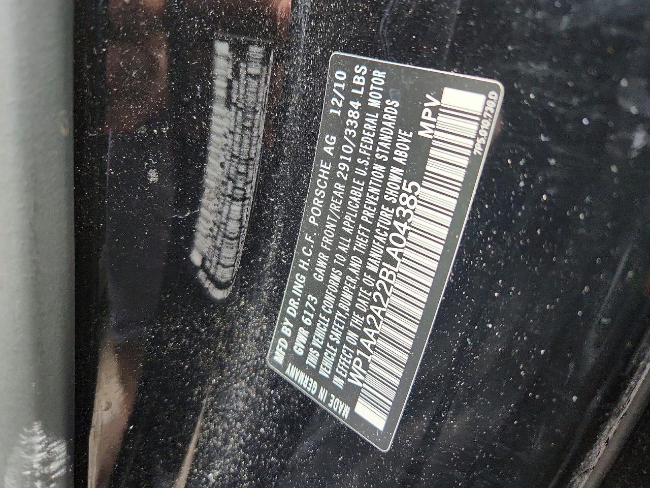 2011 Porsche Cayenne