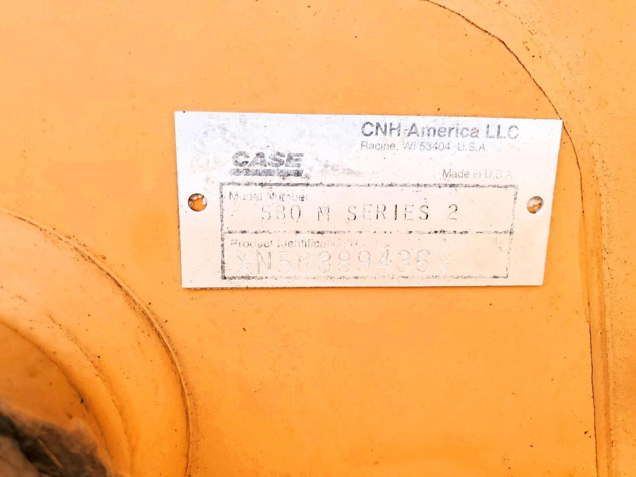 2005 Case 580M II Backhoe