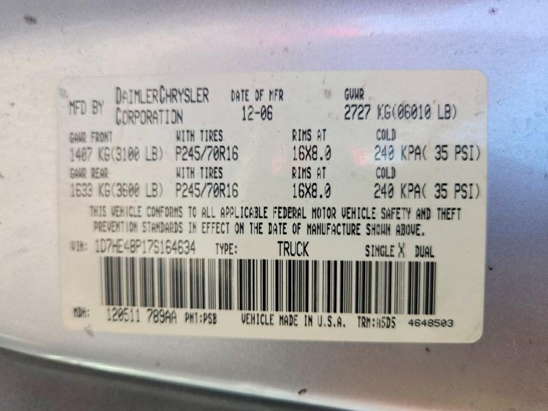 2007 Dodge Dakota Quad SLT