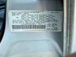 2003 Toyota Rav4 Base