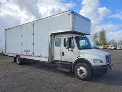 Salvage trucks for sale at Woodburn, OR auction: 2014 Freightliner Business Class M2 BOX Truck