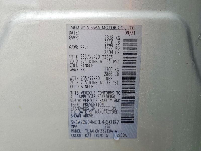 2021 Nissan Murano sv