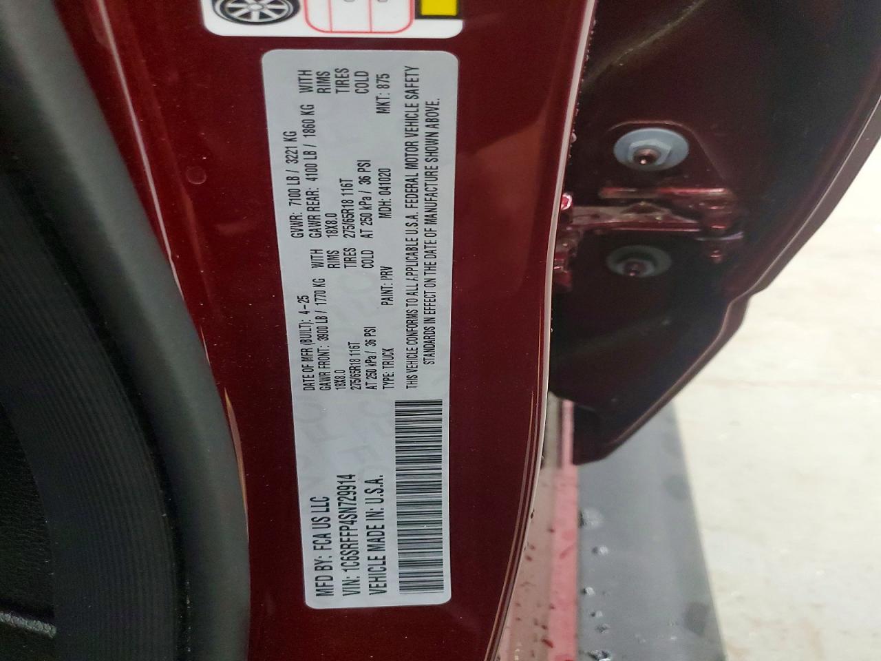 2025 Dodge RAM 1500 BIG Horn