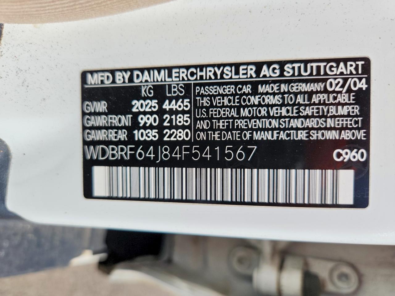 2004 Mercedes-Benz C-class