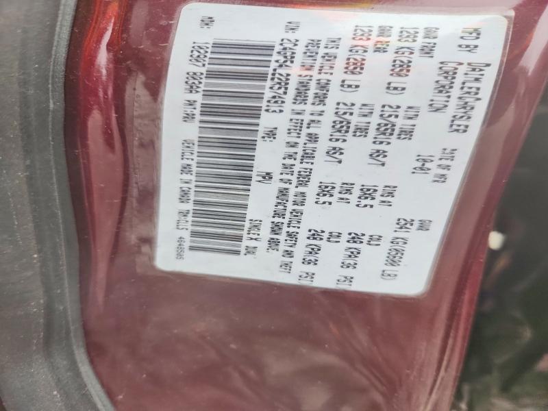 2002 Chrysler Town & Country lxi