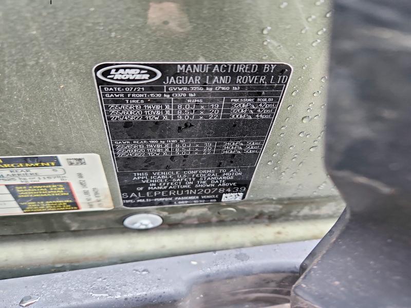 2022 Land Rover Defender 110 se