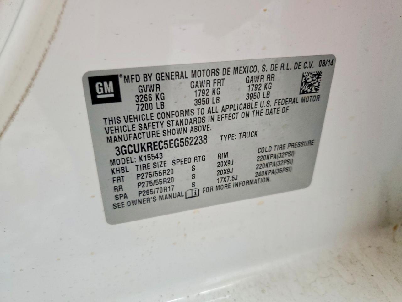 2014 Chevrolet Silverado K1500 LT