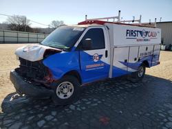 Salvage cars for sale from Copart Lebanon, TN: 2009 Chevrolet Express Utility / Service Truck