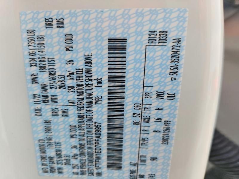 2023 Ford F150 Supercrew