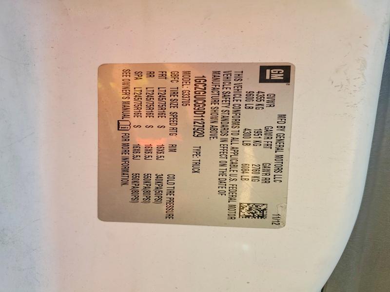 2013 Chev Rolet Express 3500 Cargo Delivery Van