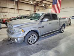 Salvage trucks for sale at Tulsa, OK auction: 2015 Dodge RAM 1500 Longhorn
