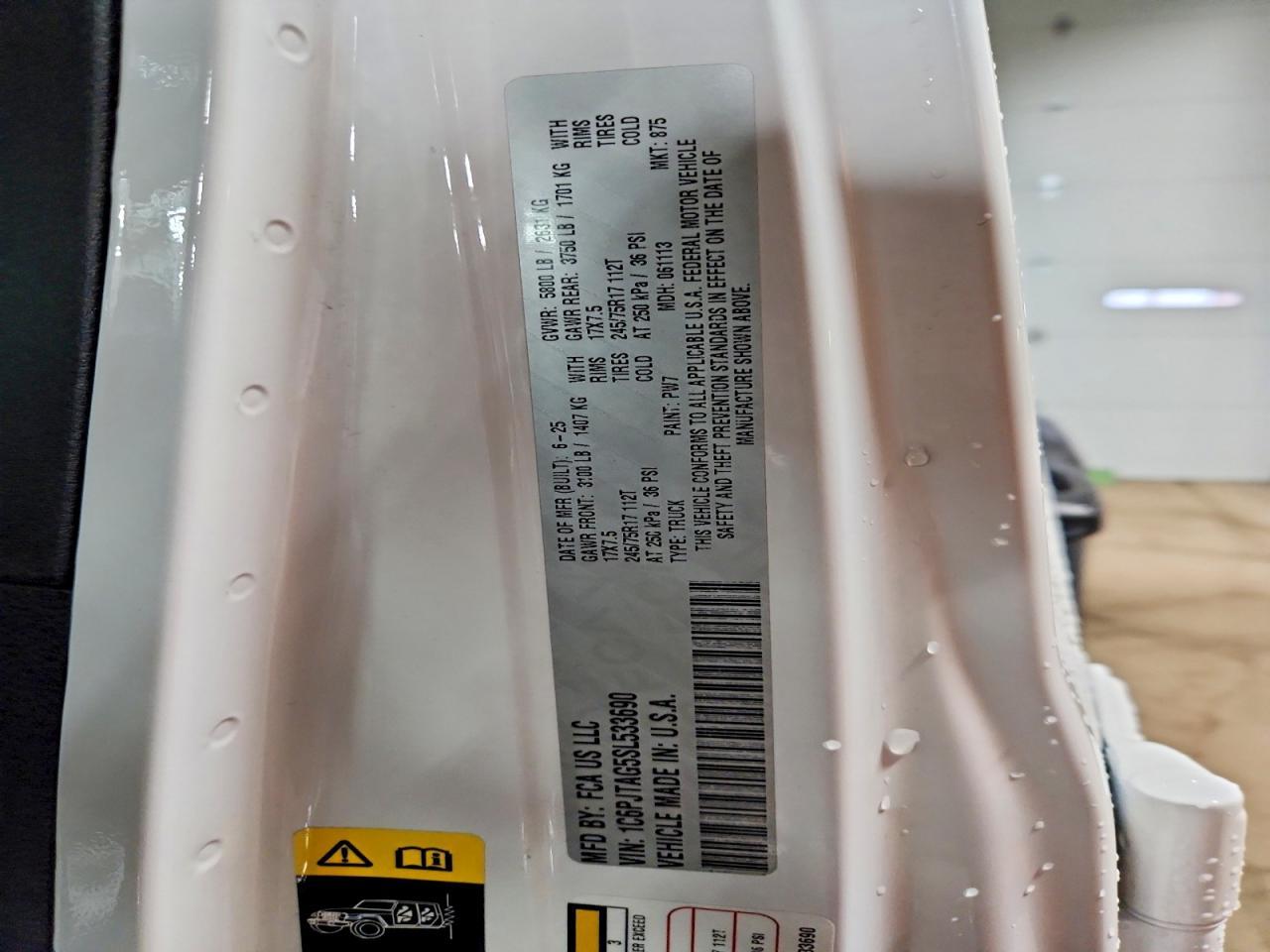 2025 Jeep Gladiator Sport