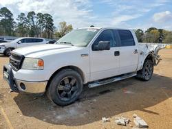 Salvage trucks for sale at Longview, TX auction: 2007 Ford F150 Supercrew