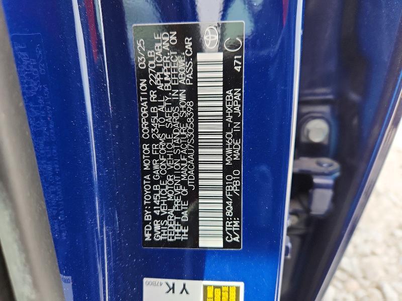 2025 Toyota Prius le