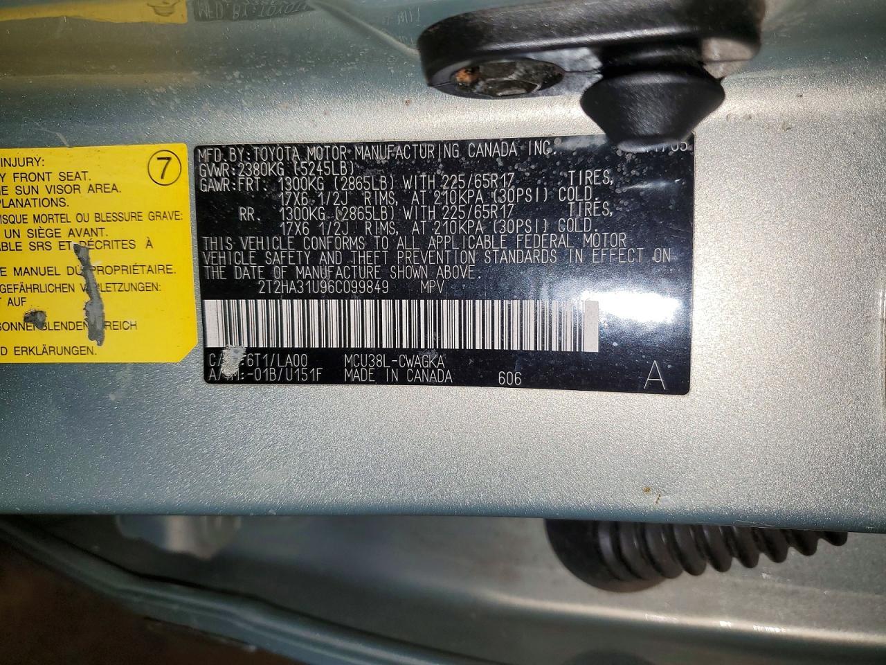 2006 Lexus Rx 330 Base