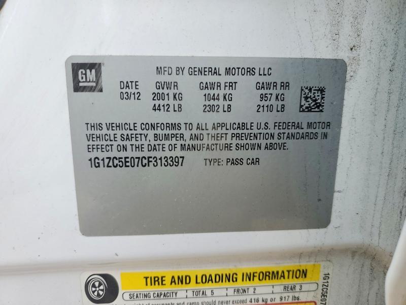 2012 Chevrolet Malibu 1LT