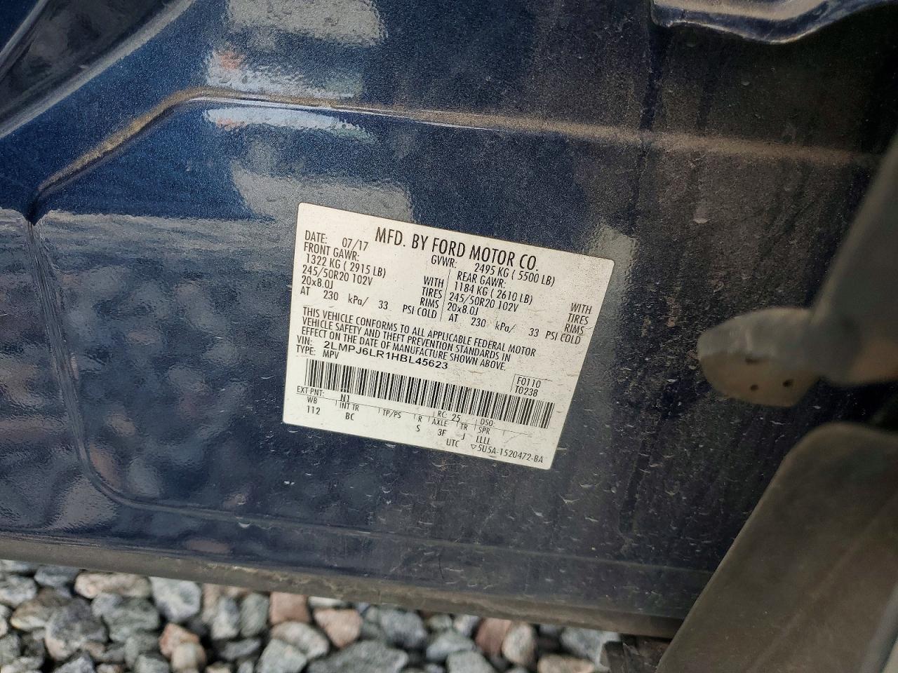 2017 Lincoln Mkx Reserve