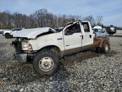 Ford salvage cars for sale: 2006 Ford F350 Super Duty Flatbed Truck
