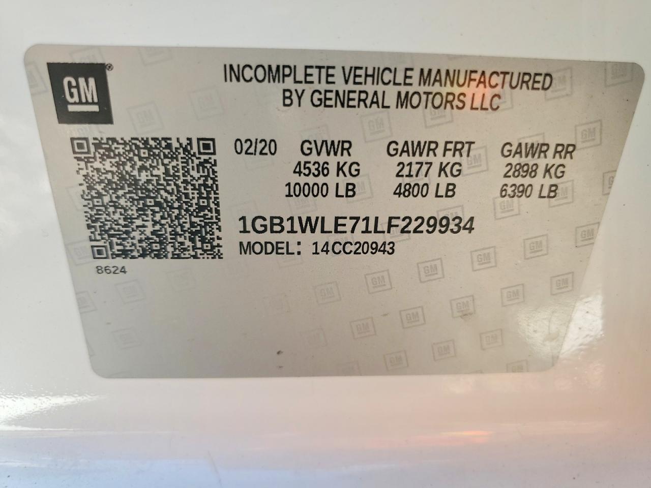 2020 Chevrolet Silverado Utility / Service Truck