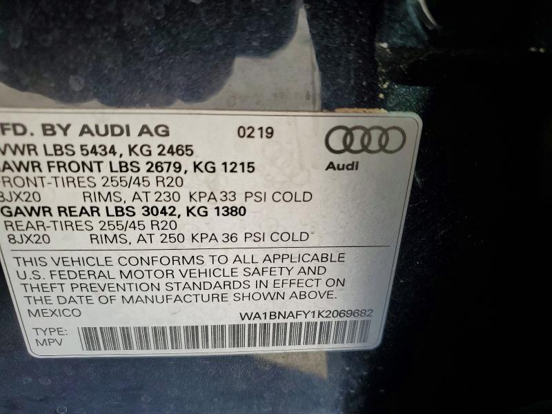 2019 Audi Q5 Premium Plus