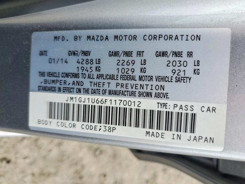 2015 Mazda 6 Sport