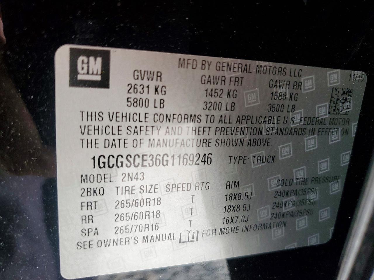 2016 Chevrolet Colorado LT