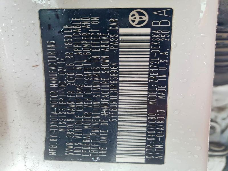 2017 Toyota Corolla se