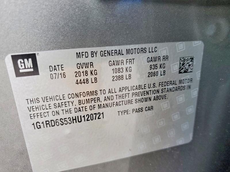 2017 Chevrolet Volt Premier