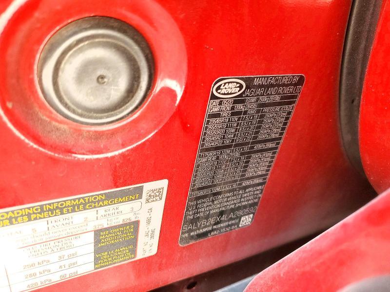 2020 Land Rover Range Rover Velar s