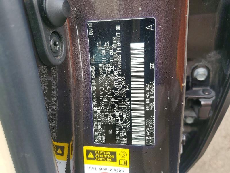 2013 Lexus Rx 350 Base