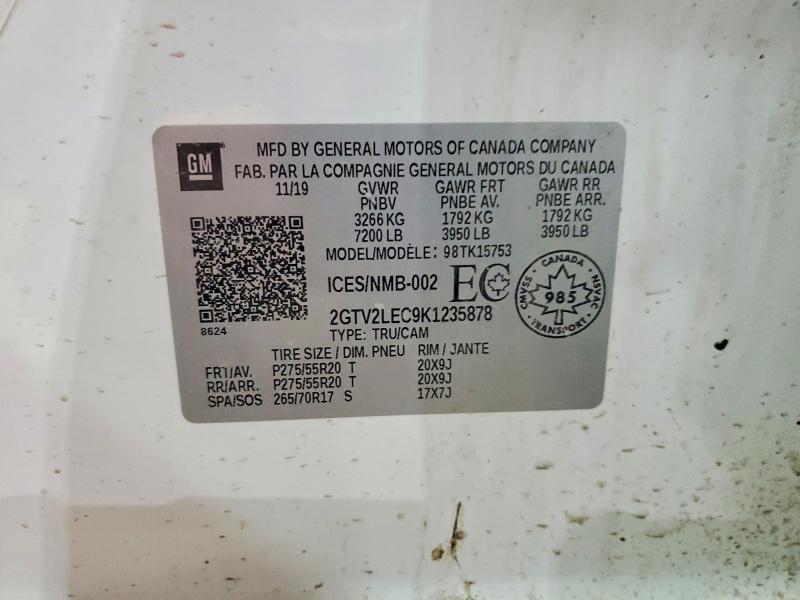 2019 GMC Sierra Limited K1500