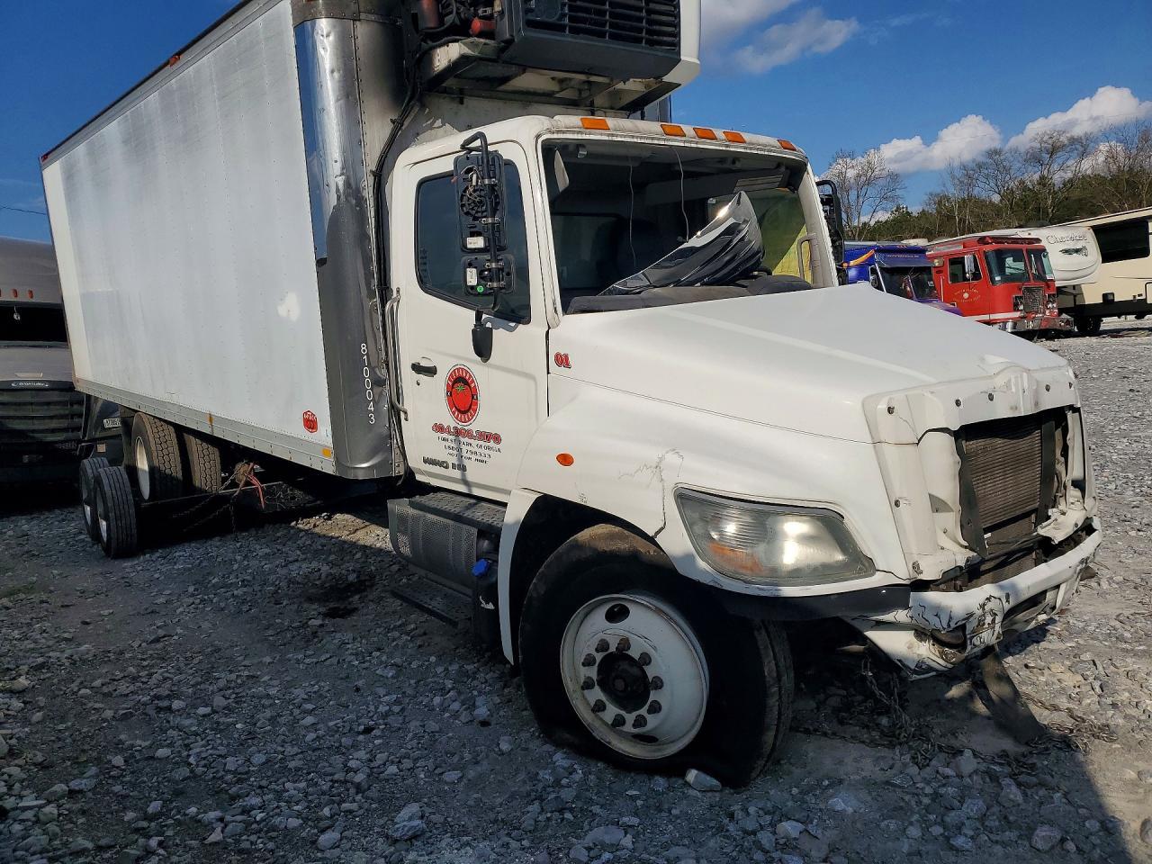 2020 Hino 268 Refrigerated BOX Truck