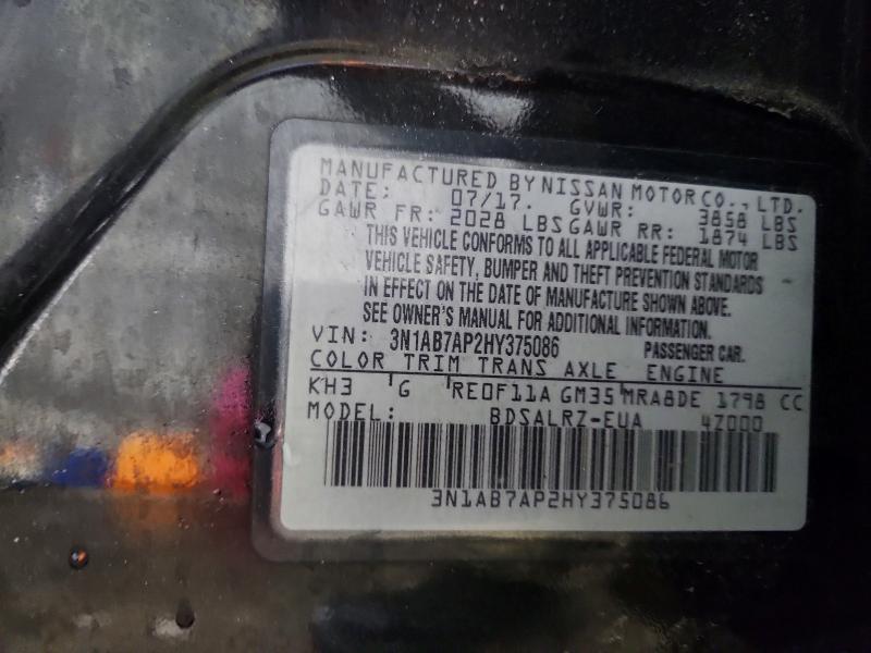 2017 Nissan Sentra sr