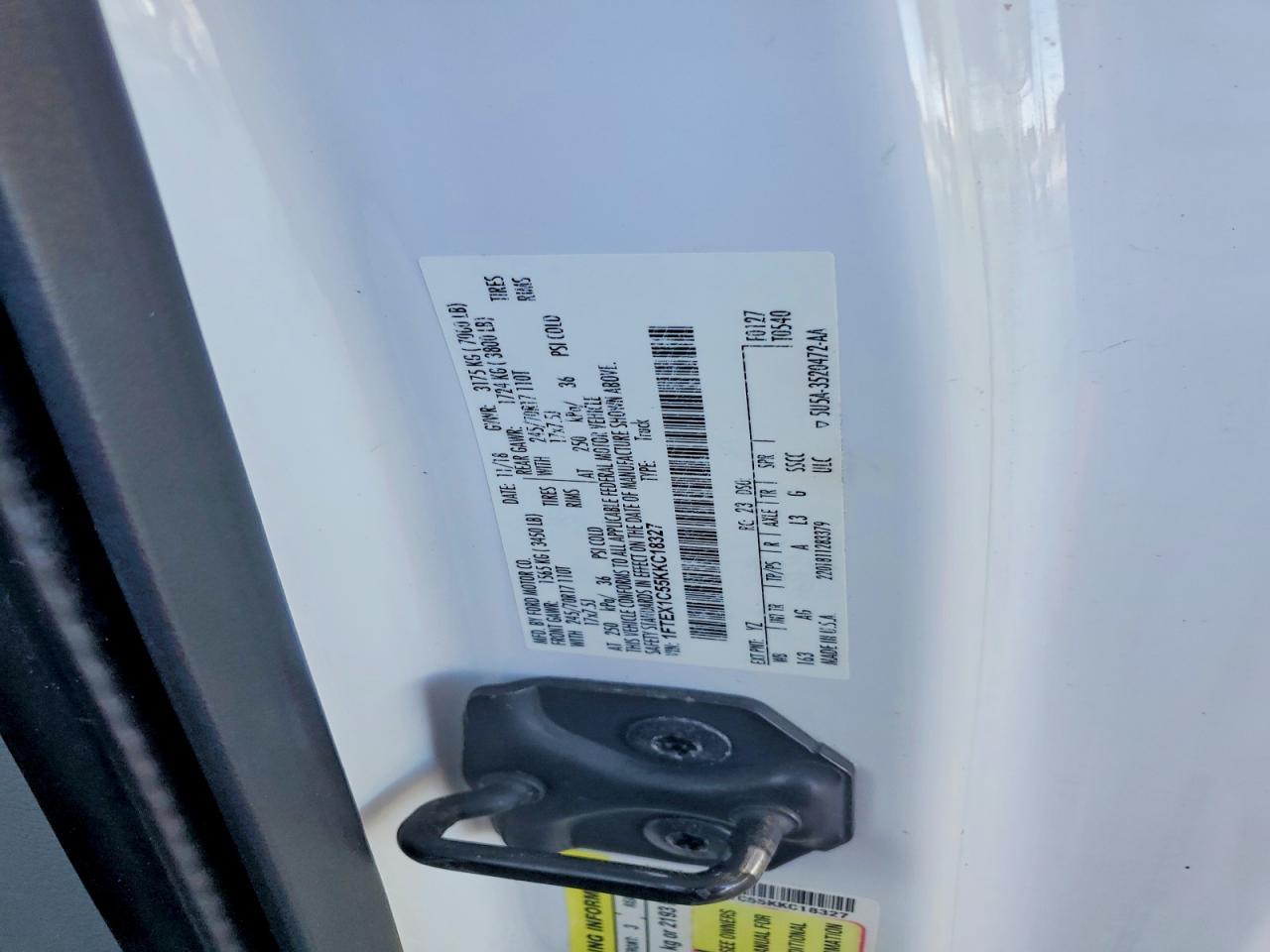 2019 Ford F150 Super Cab