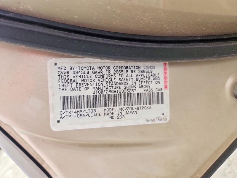 2001 Lexus Es 300 Base