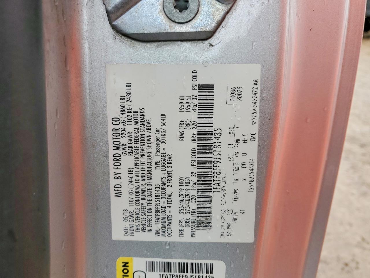 2018 Ford Mustang gt