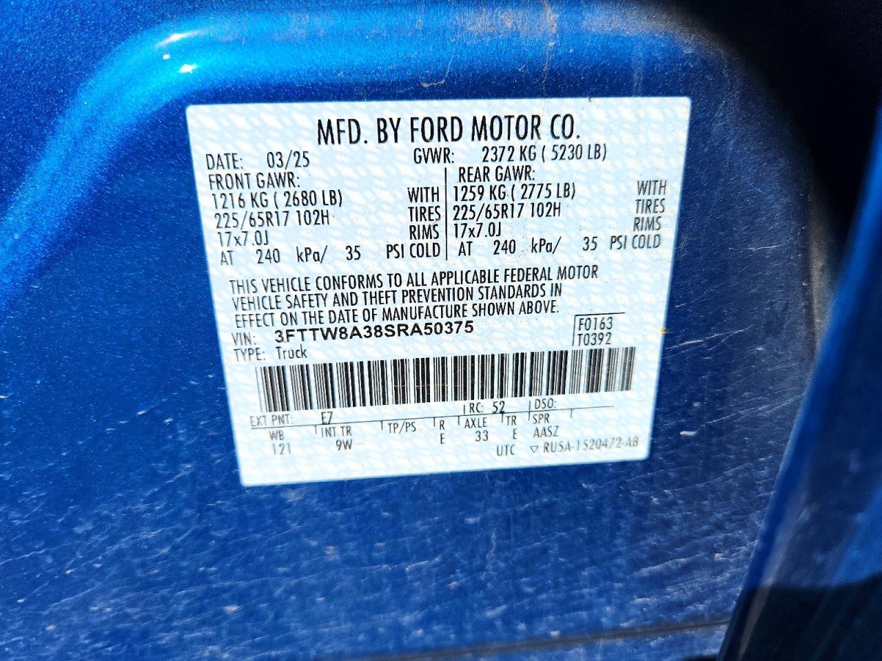 2025 Ford Maverick XL