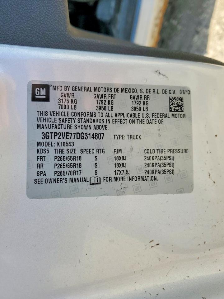 2013 GMC Sierra K1500 SLE