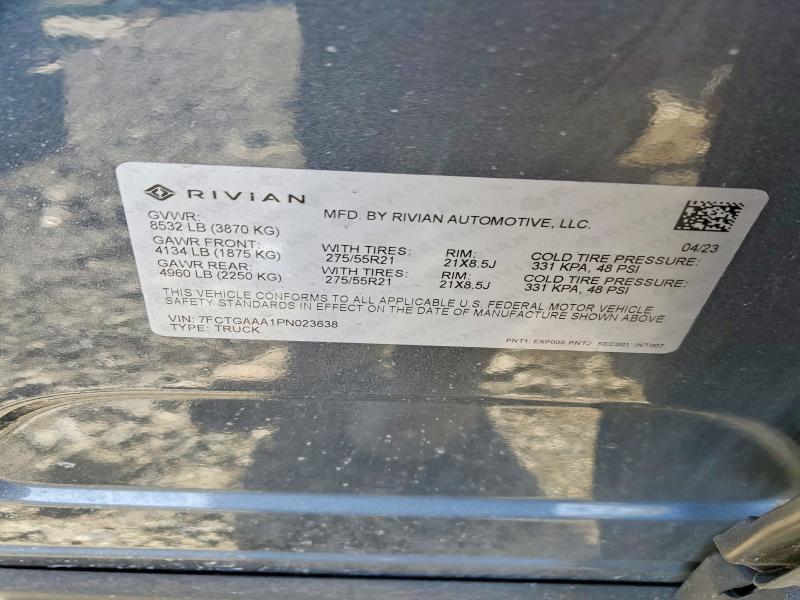 2023 Rivian R1T Adventure