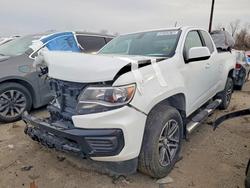 Chevrolet salvage cars for sale: 2021 Chevrolet Colorado