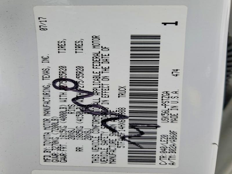 2017 Toyota Tundra Platinum