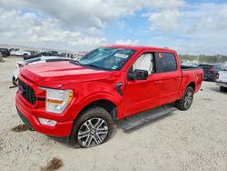 Ford salvage cars for sale: 2021 Ford F150 Supercrew