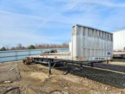 Salvage trucks for sale at Earlington, KY auction: 2008 Fontaine 1FTW-8-8048WSAWK Flatbed Trailer